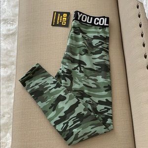 Til you collapse camo leggings